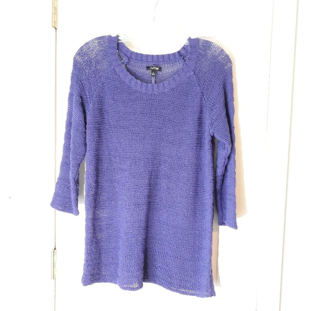 Apt 9 women's sweater Size Medium Violet Purple